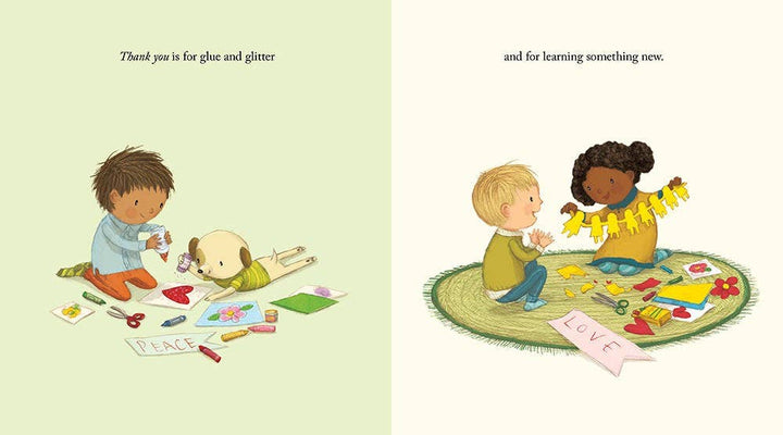 The Thank You Book – by Mary Lyn Ray, illustrated by Stephanie Graegin