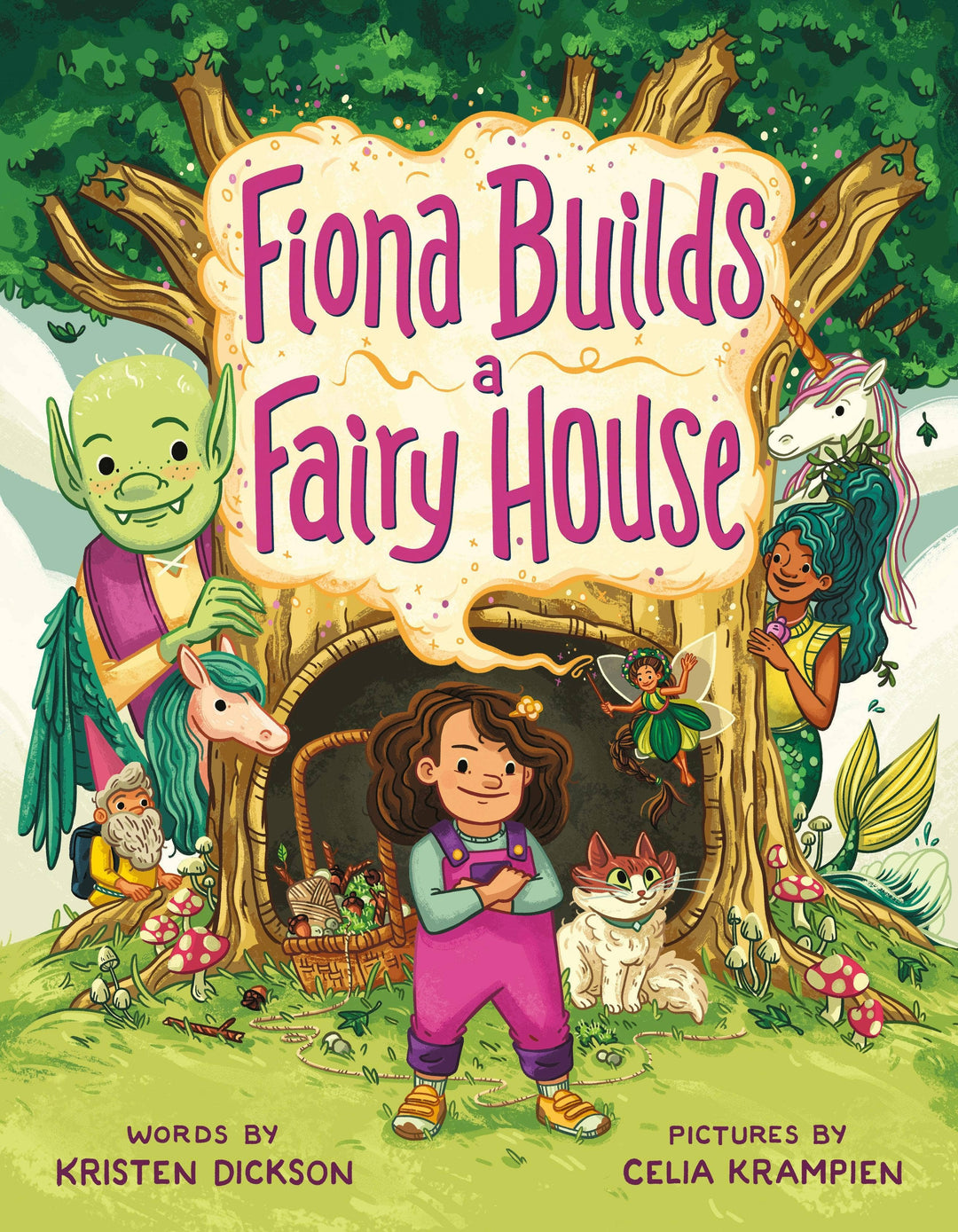 Fiona Builds A Fairy House