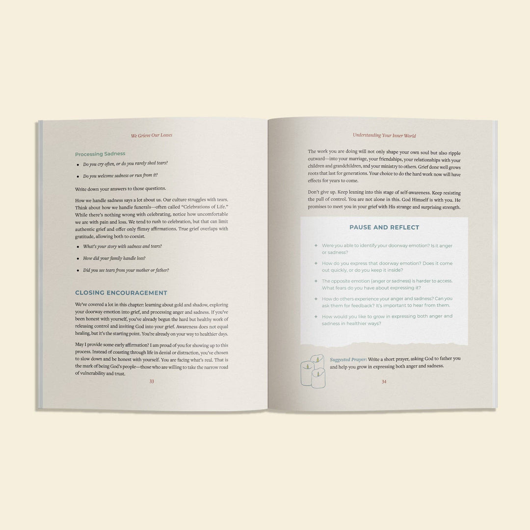 We Grieve Our Losses: A Christian Grief Workbook