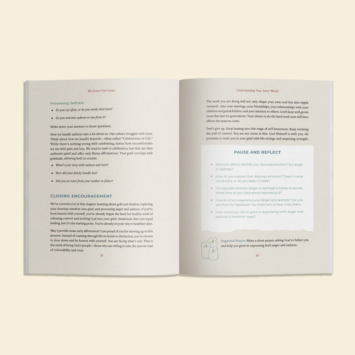 We Grieve Our Losses: A Christian Grief Workbook