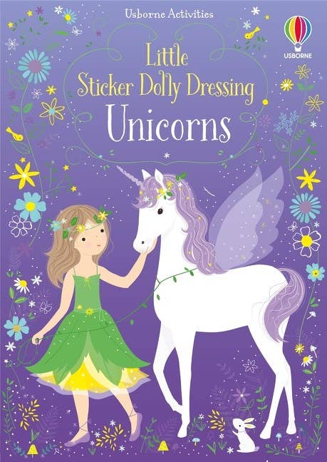 Little Sticker Dolly Dressing Unicorns: Usborne