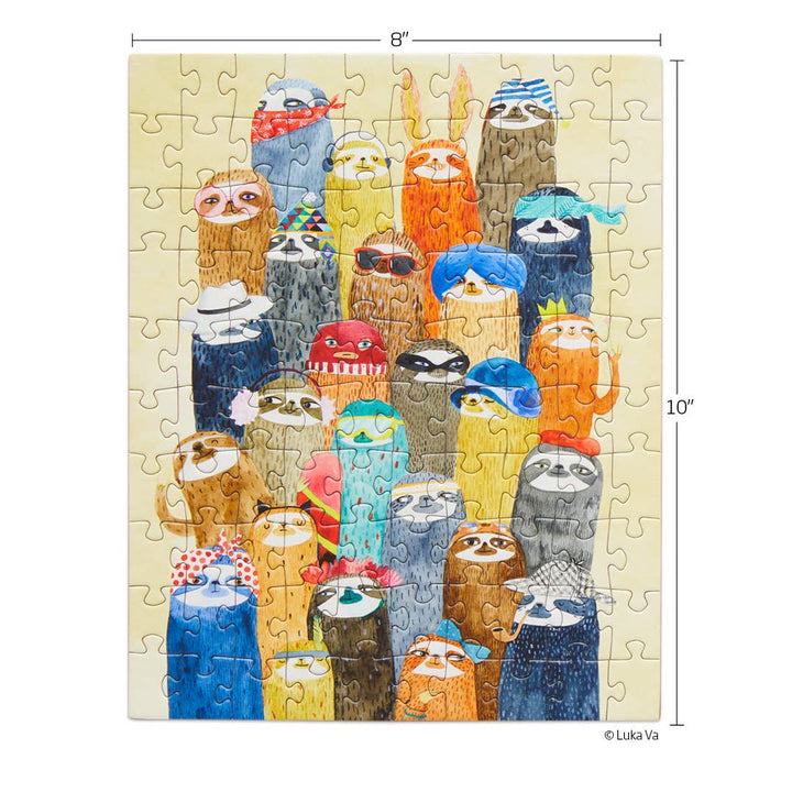 Sloth Party Puzzle Snax