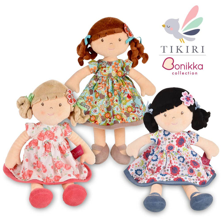 Lilac Black Hair Doll