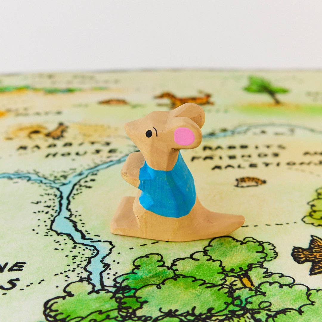 Roo Wooden Figure