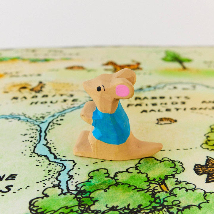 Roo Wooden Figure