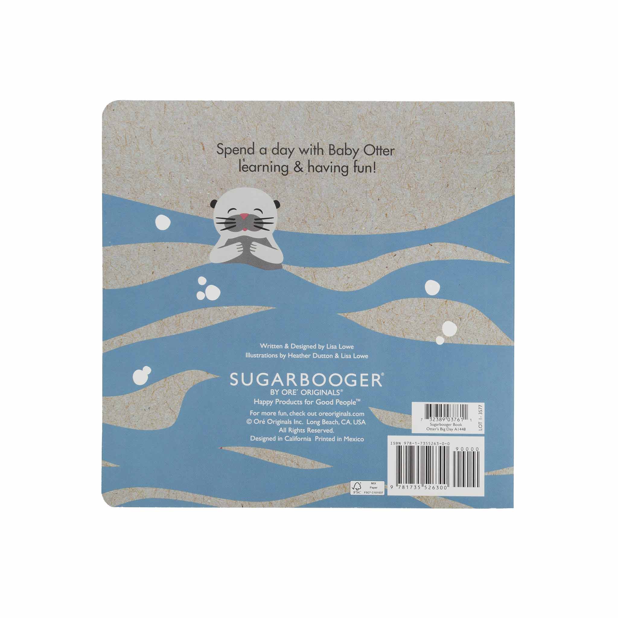 Sugarbooger Board Book | Otter's Big Day