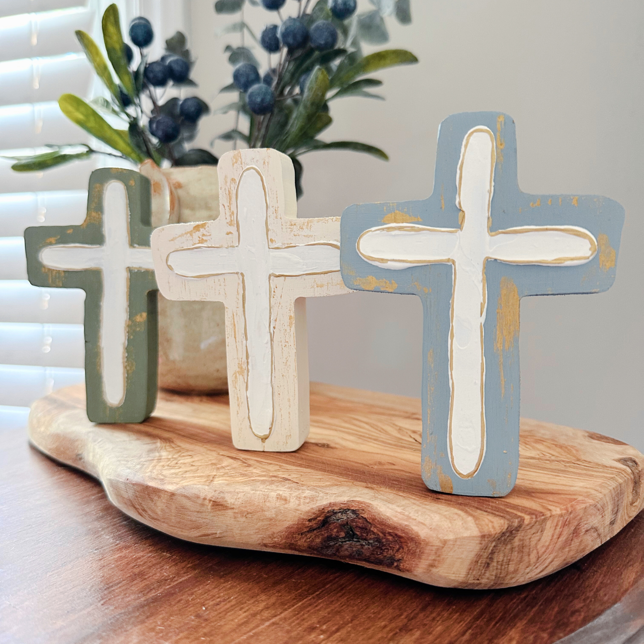 Chunky Wooden Cross