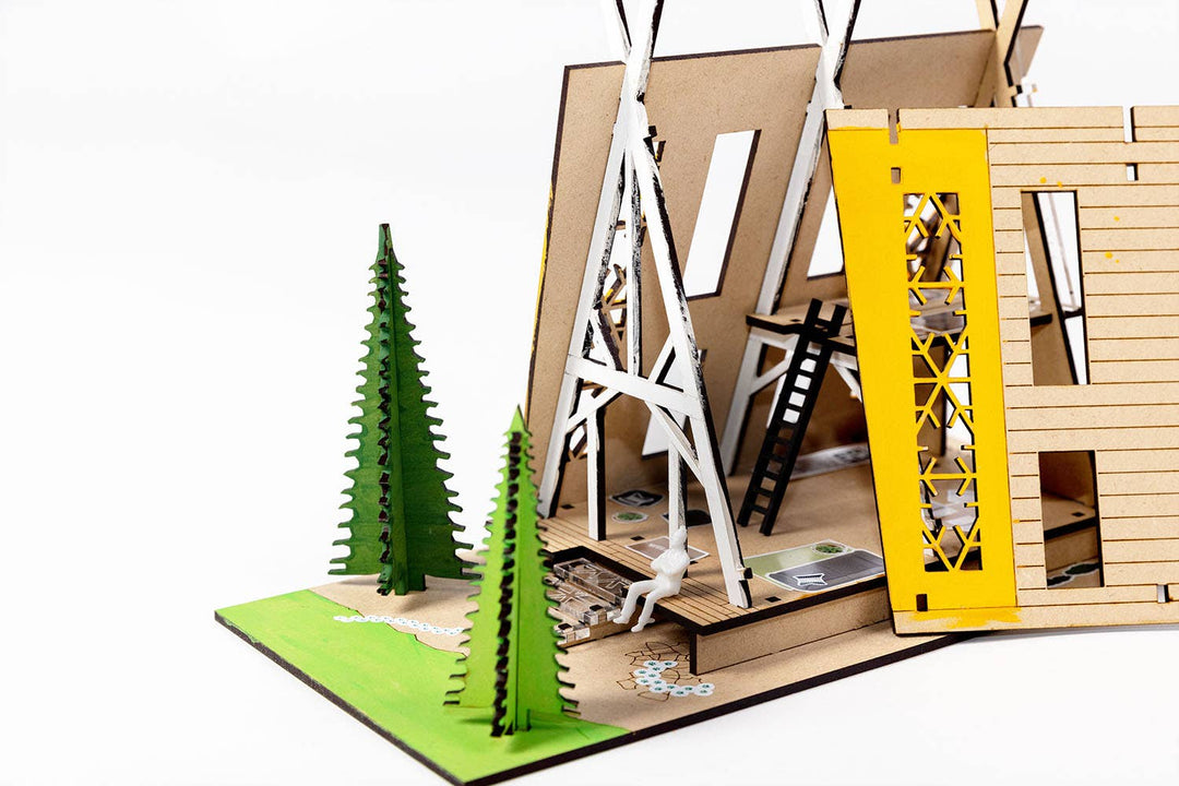 Evergreen Cabin – Architectural Model Making Kit