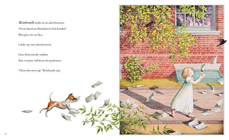 My Mastodon – by Barbara Kerley, illustrated by Gijsbert van Frankenhuyzen