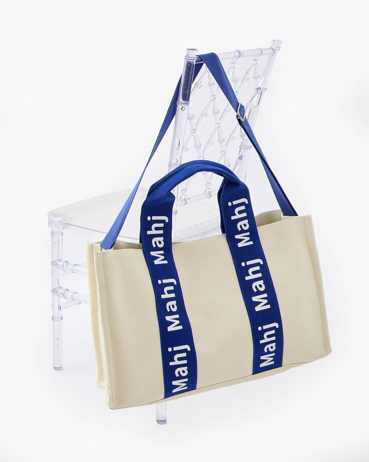 Blue Mahj it All Bag
