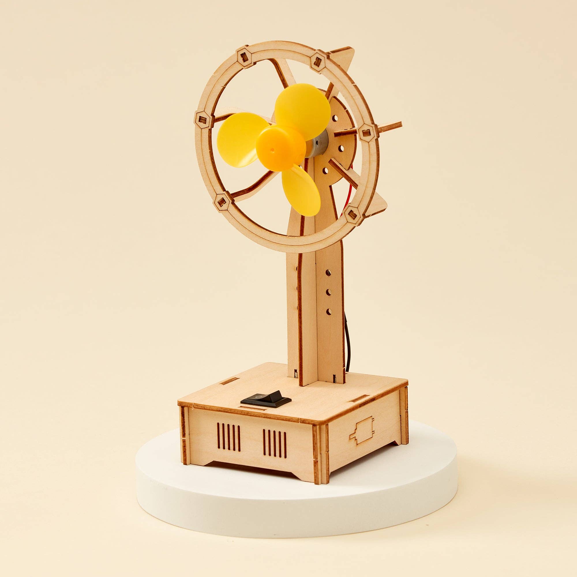 Electric Fan DIY Kit - STEM Toy for Kid, Craft Kit