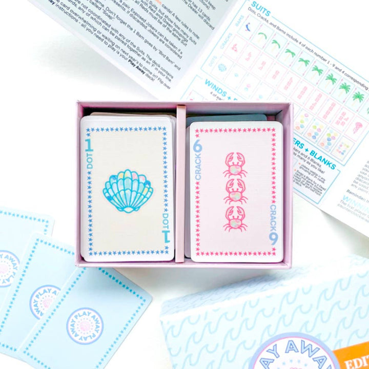 Beach Mahjong Playing Card Deck