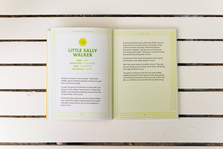 The Book of Outdoor Games by: Emily Philpott