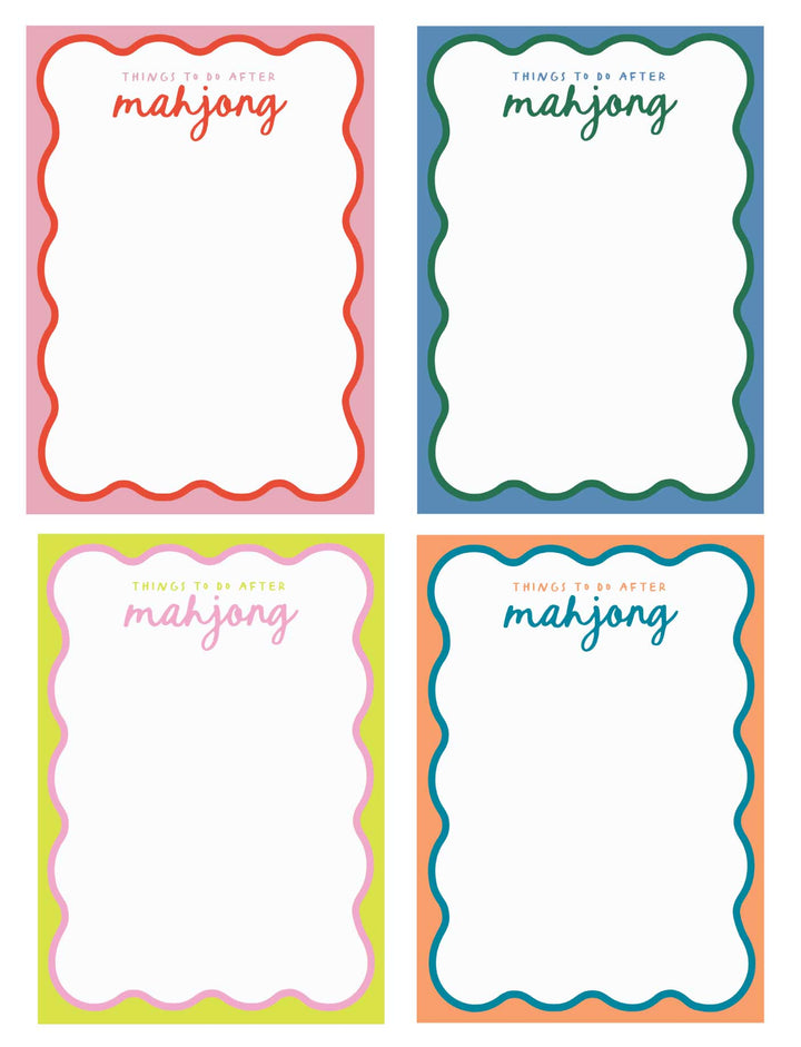 Things to Do After Mahj Notepad