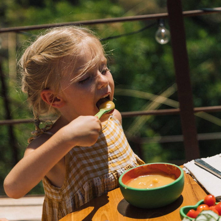 Wally the Watermelon Bowl &amp; Spoon Set