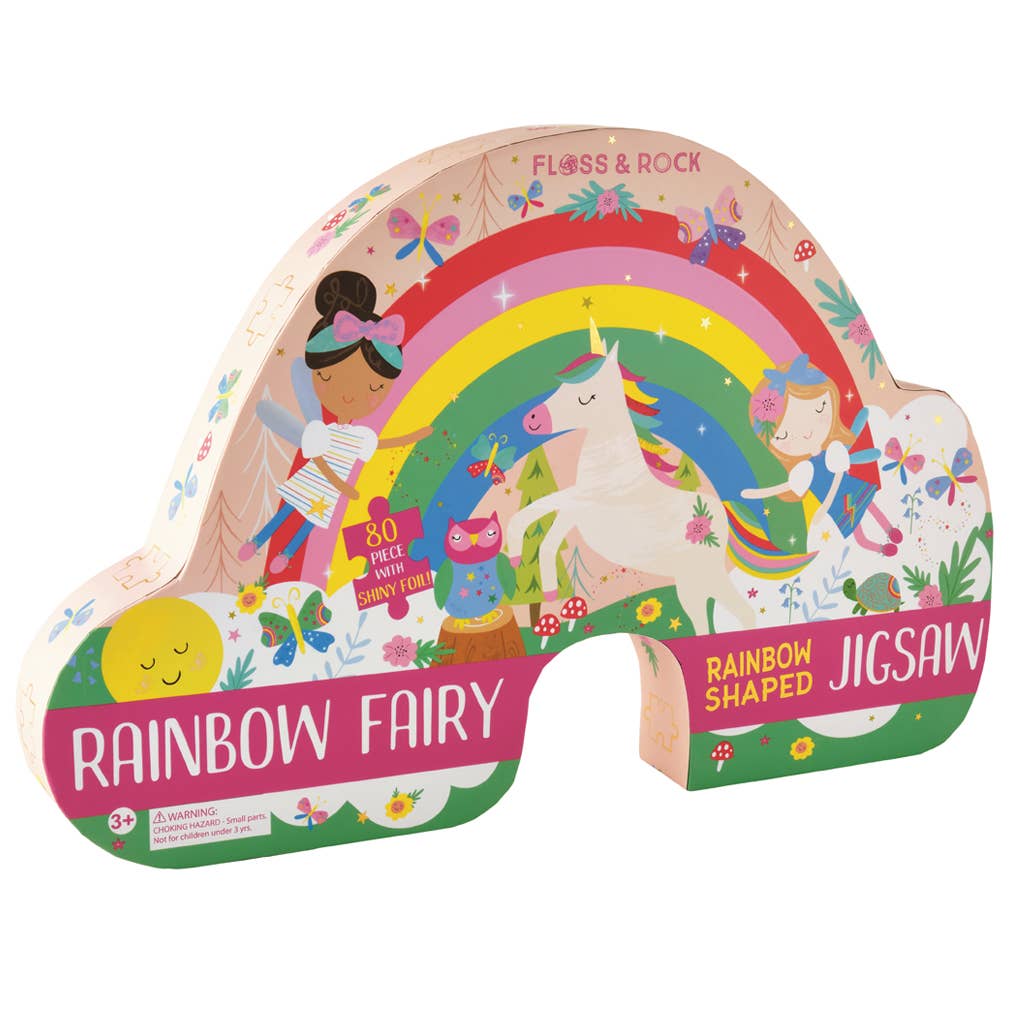 Rainbow Shaped Jigsaw with Shaped Box