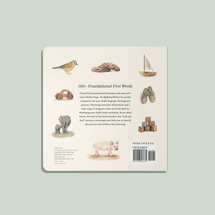 Our Big Book of First Words (Baby Board Book)
