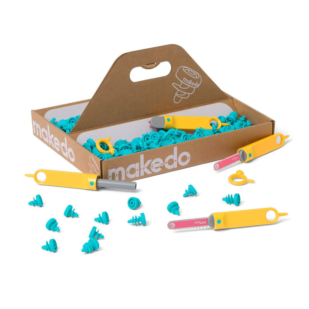 Discover Makedo Cardboard Construction Kit