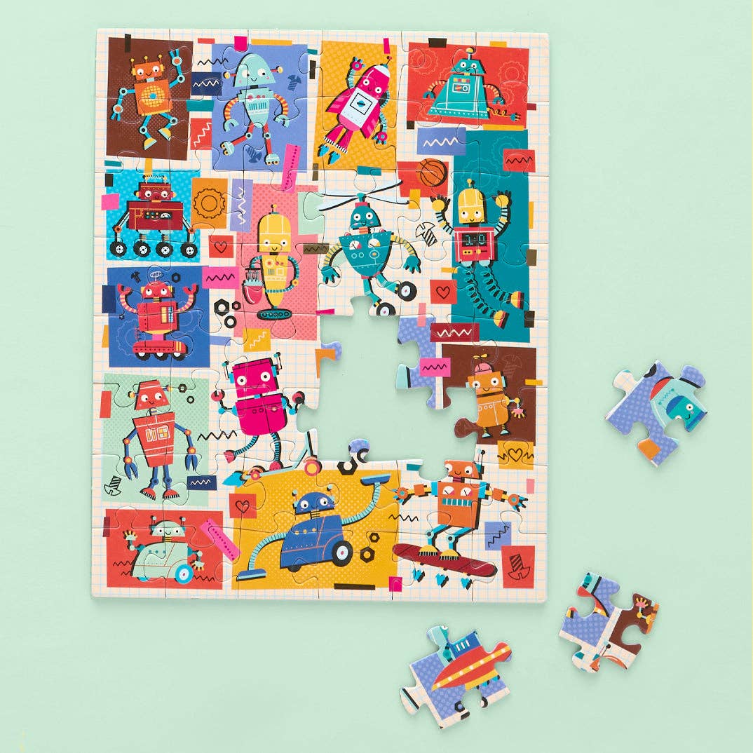 Robots Puzzle Snax