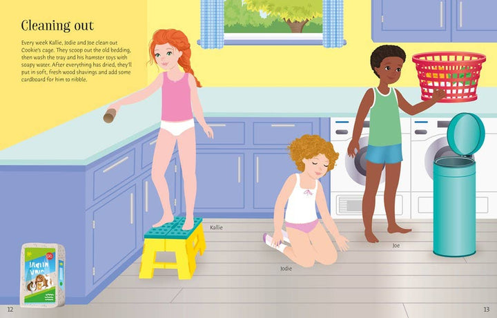 Sticker Dolly Dressing Pets by Usborne