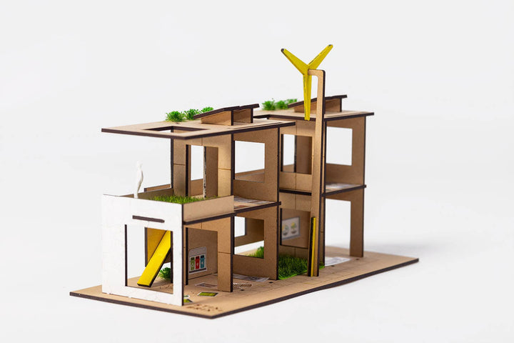 Eco-House - Architectural Model Building Set