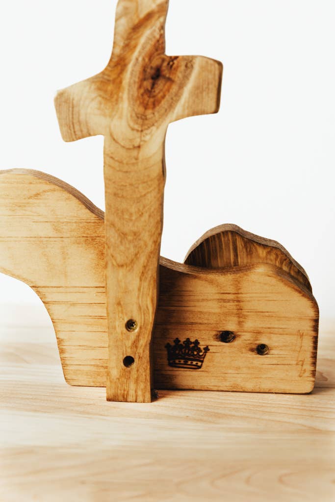 He Lives Wood Decor - Made by Survivors