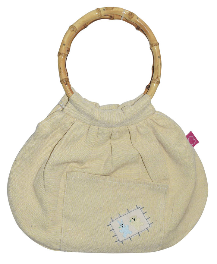 "Way Back When" Carry-Bag with Bamboo Handles