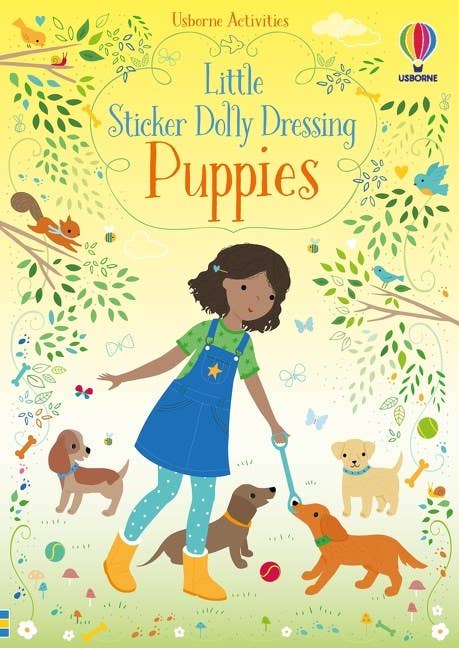 Little Sticker Dolly Dressing Puppies: Usborne