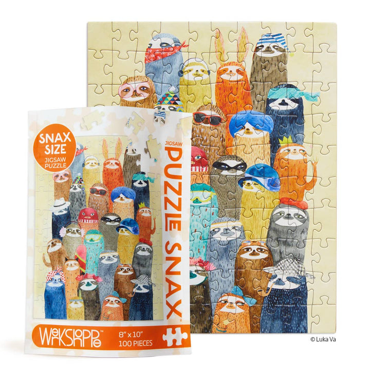 Sloth Party Puzzle Snax