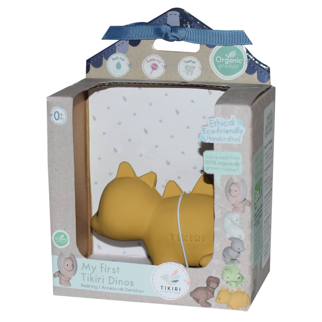 Stego Natural Rubber Teether, Rattle &amp; Bath Toy