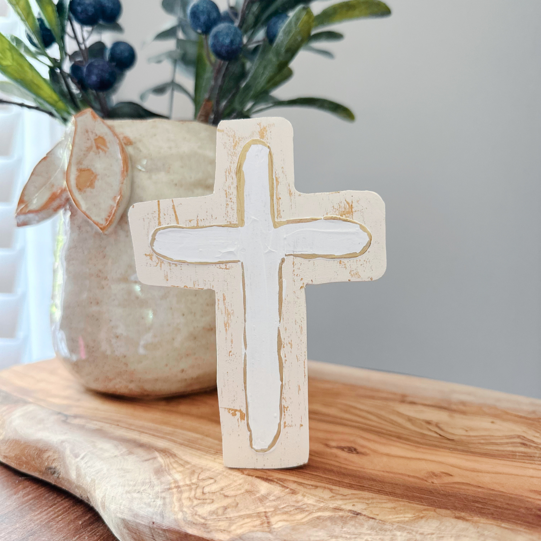 Chunky Wooden Cross