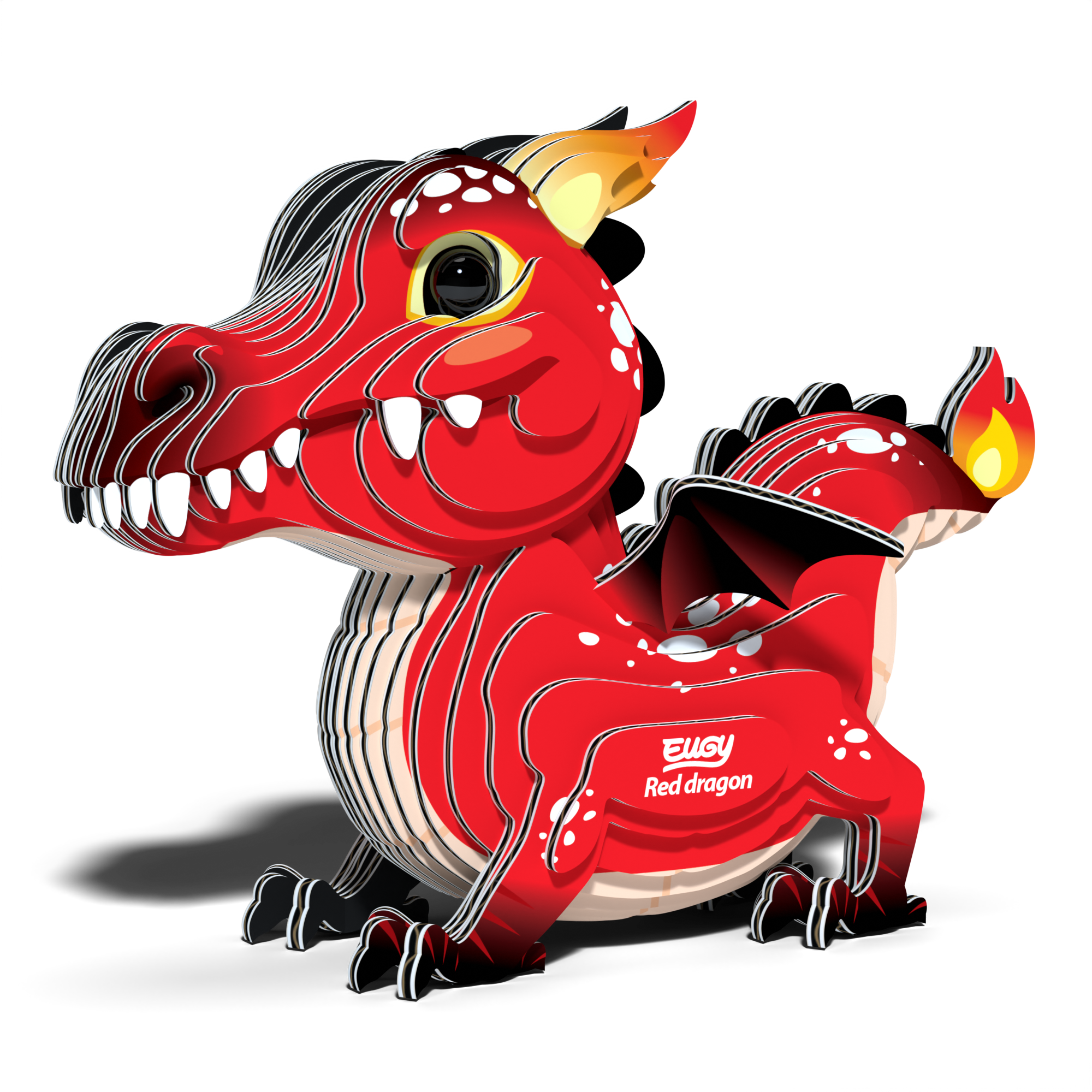 Red Dragon 3D Puzzle