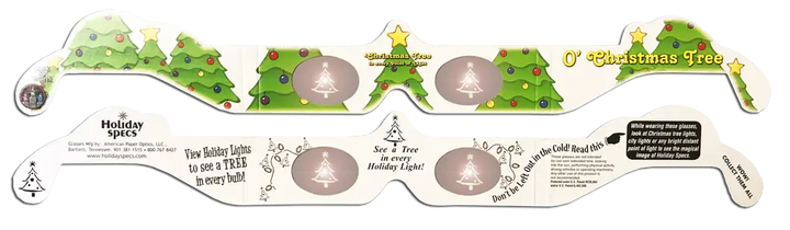 Christmas Tree 3D HolidaySpec Glasses