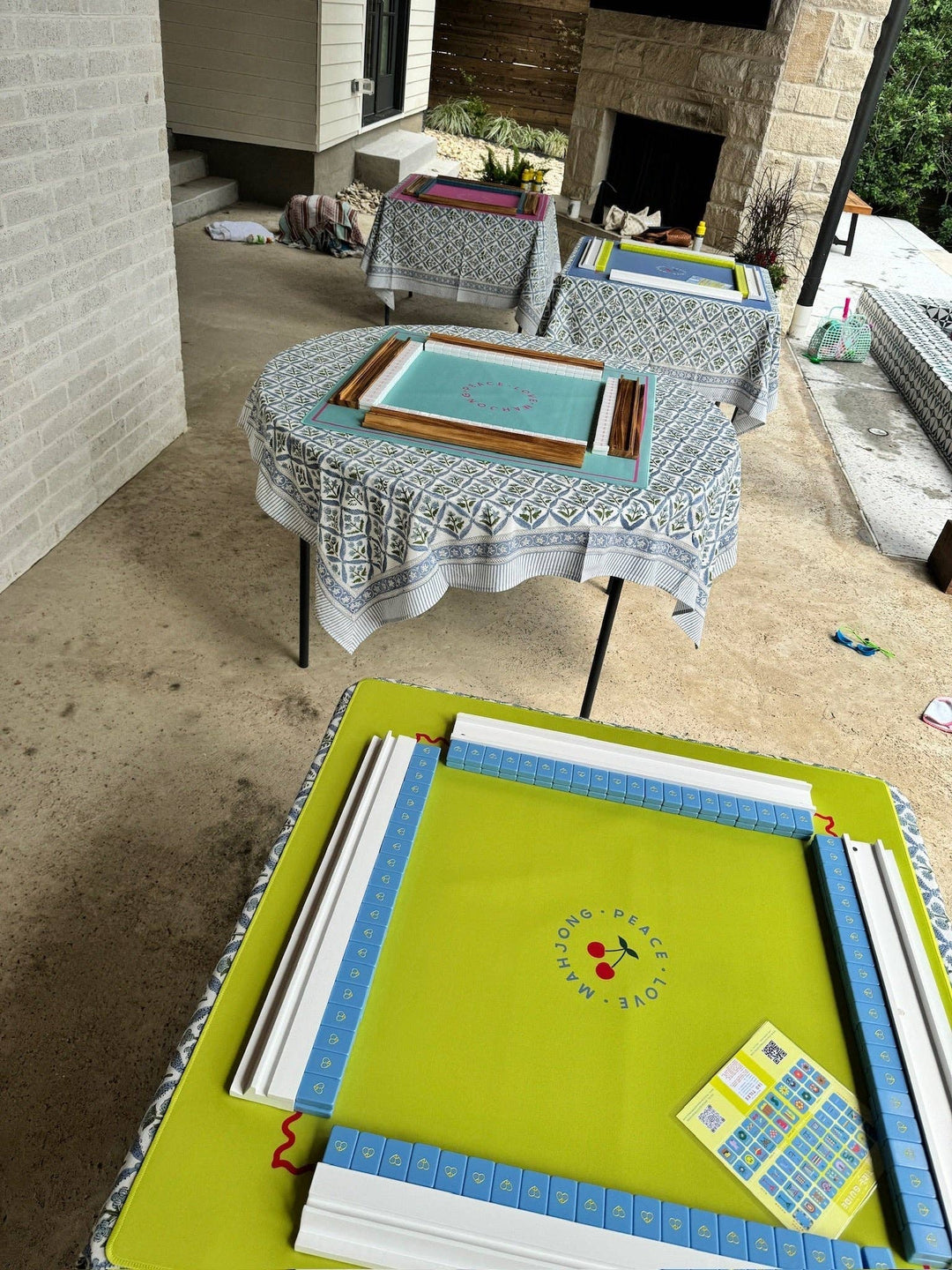 Mahjong Mod Tiles - French Blue