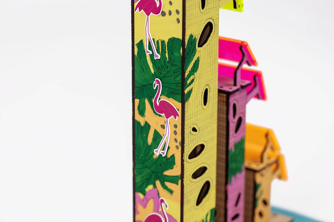 Palms Skyscraper – Architectural Model Making Kit