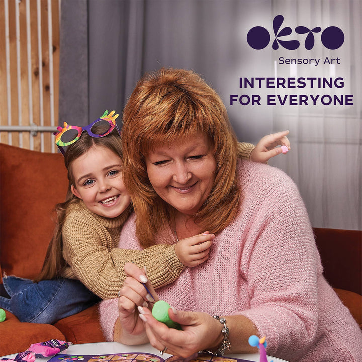 OKTO Air Clay Set for Creativity – 36 Colors