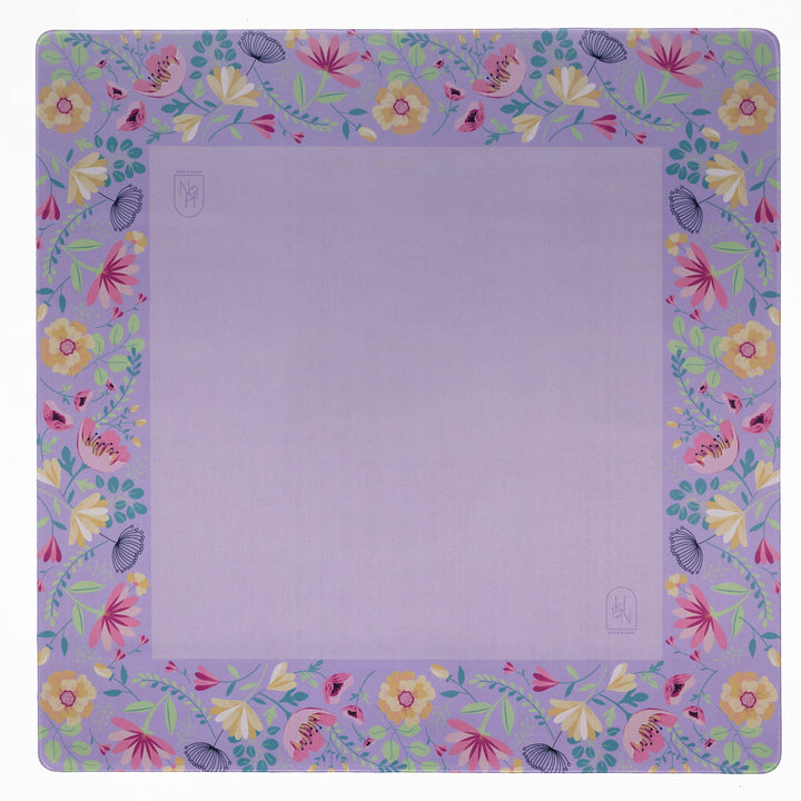 Lavender Floral Mat