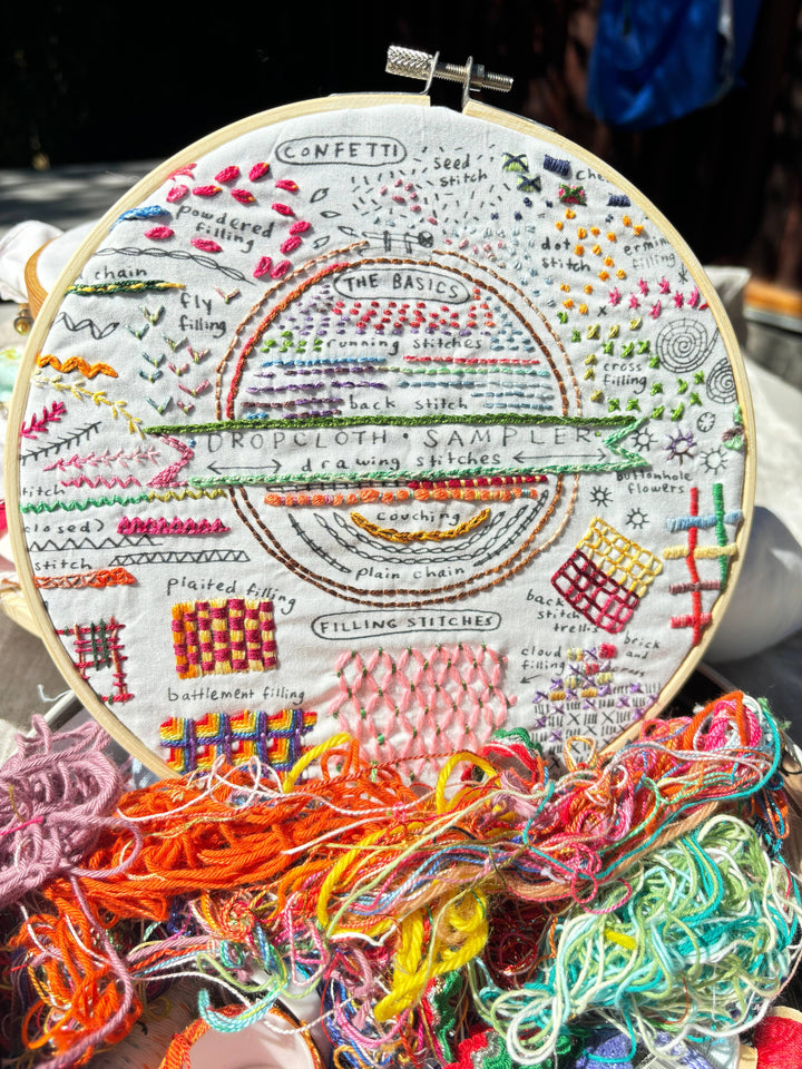 Drawing Stitches Embroidery Sampler Kit