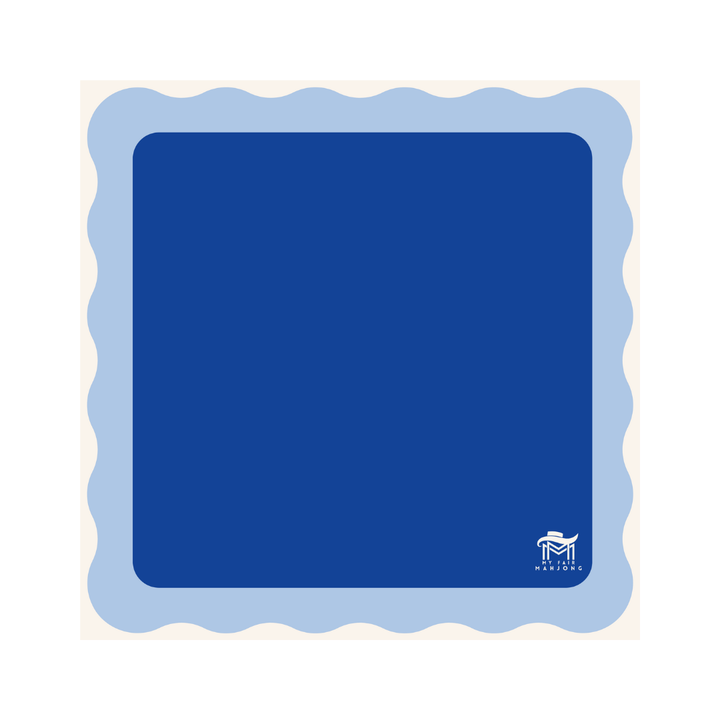 Color Wave Mahjong Mat by My Fair Mahjong