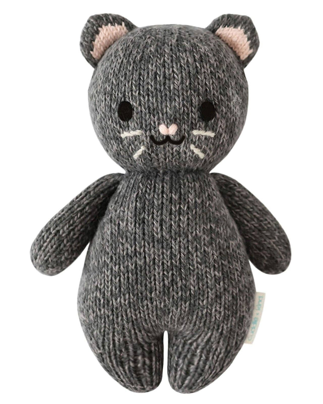 Baby Kitten - charcoal by Cuddle+Kind: Handmade Dolls