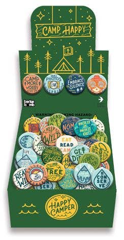 Camp Happy Buttons