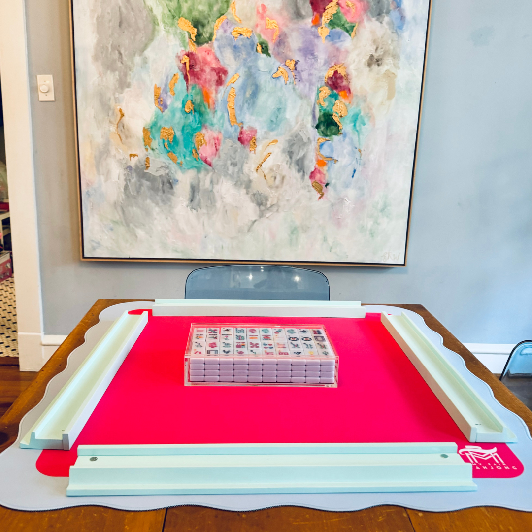 Color Wave Mahjong Mat by My Fair Mahjong