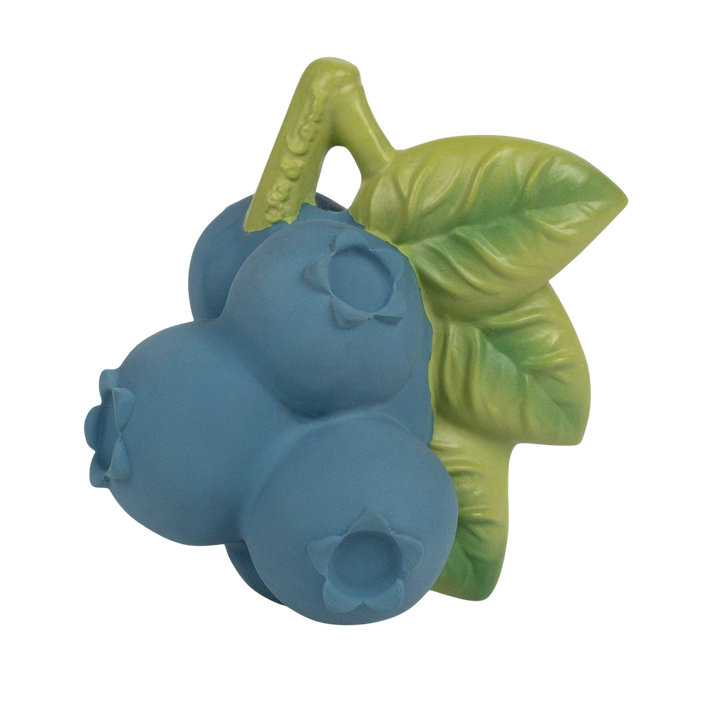 Jerry the Blueberry - Natural Rubber Baby Teether & Bath Toy