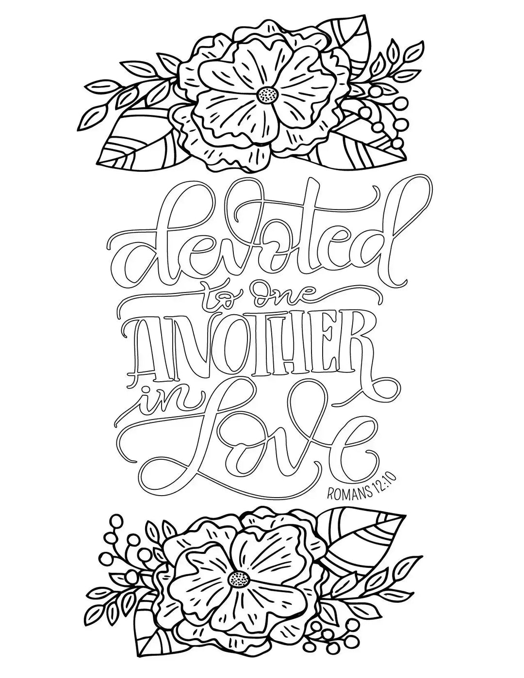 Thrive: A Christian Coloring Book Devotional For Moms