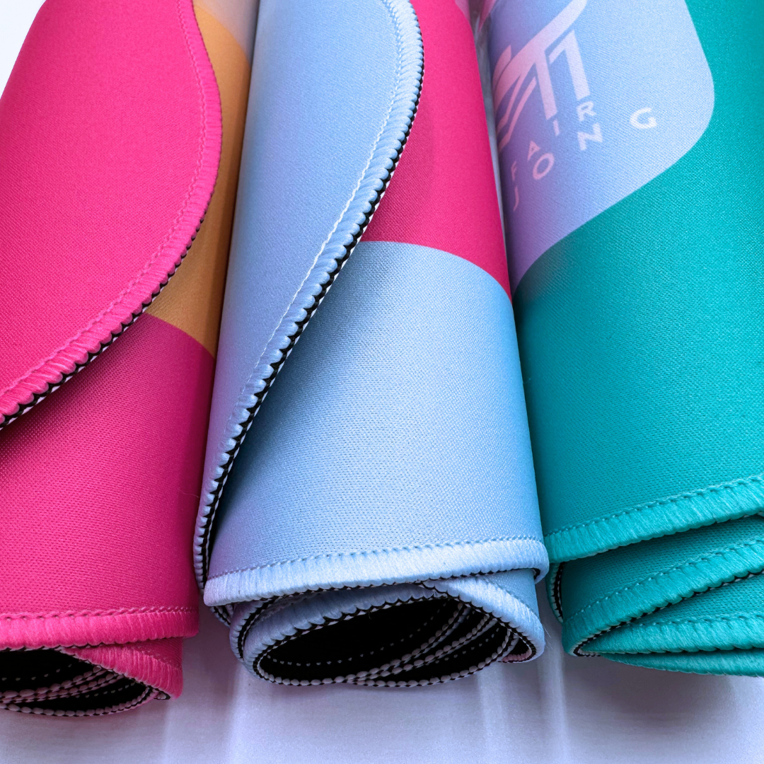 Color Wave Mahjong Mat by My Fair Mahjong