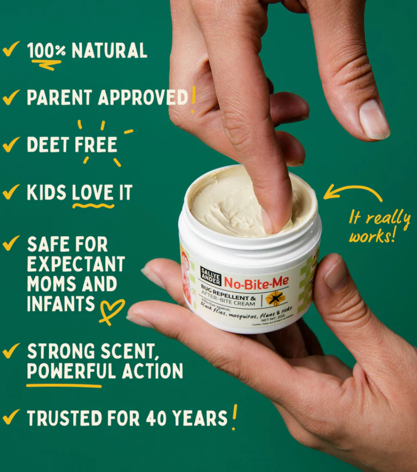 No-Bite-Me™ Bug Repellent &amp; Itch Relief Cream
