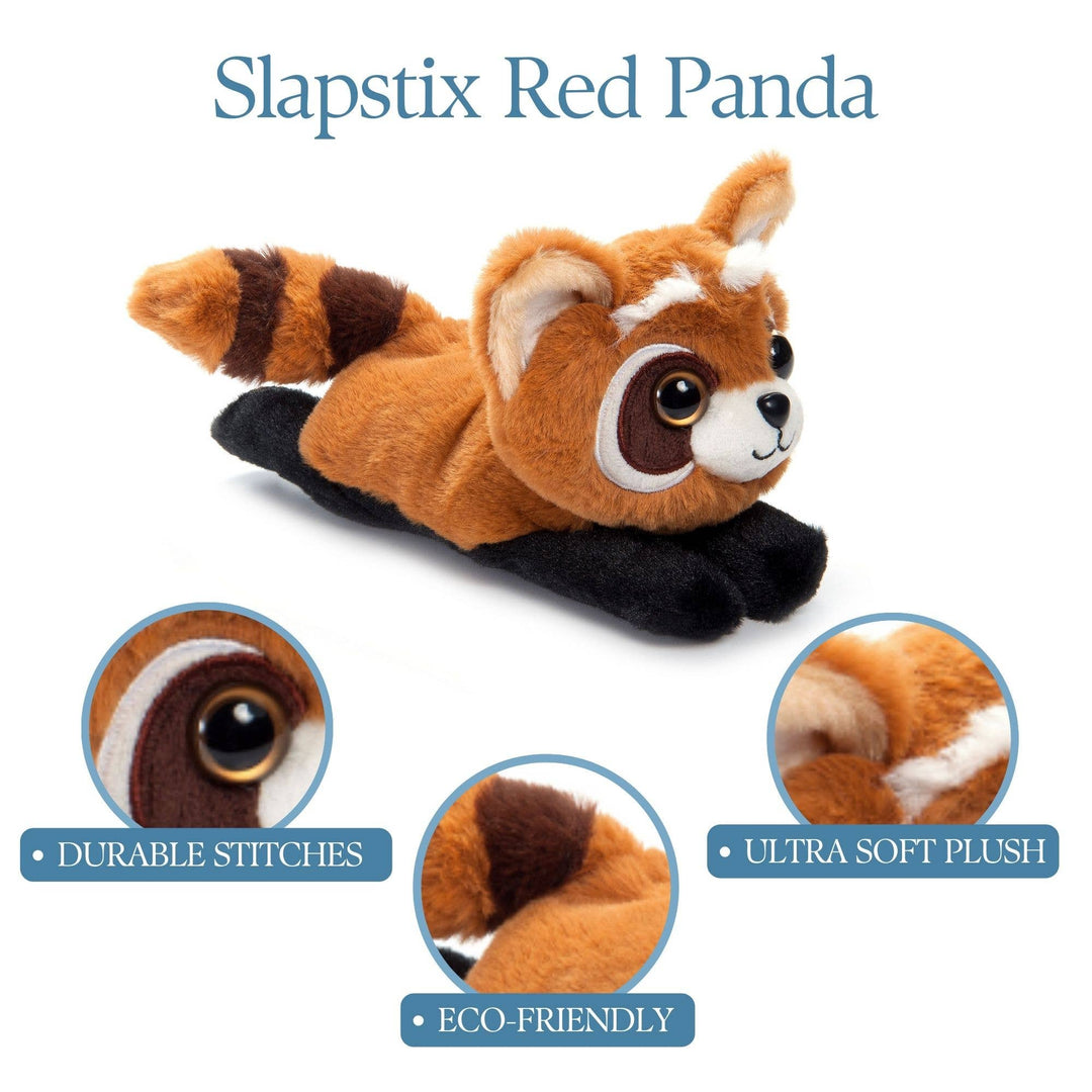 Slapstix Red Panda Plush Slap Bracelet