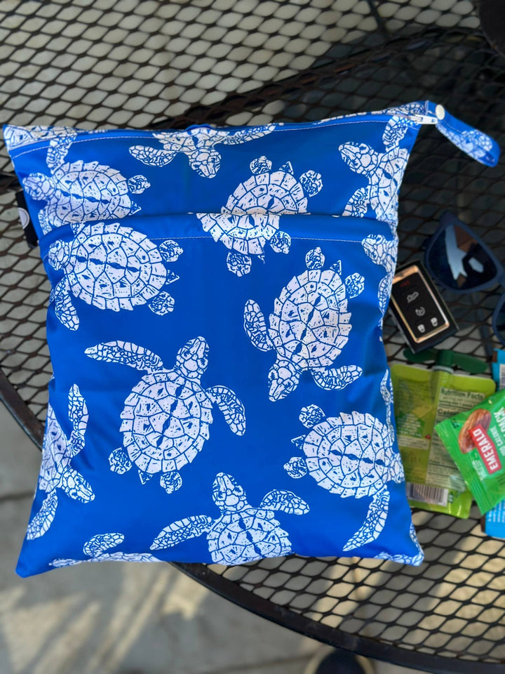 Sea Turtles Wet Bag by Roam