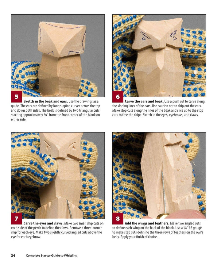 Complete Starter Guide to Whittling - 24 Easy Projects