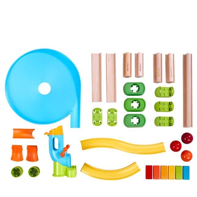 Kullerbu Traffic Jam Track Set - Interactive Ball Run Set